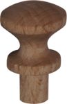 Holzknopf antik, alt, Holz Knopf aus Birke, Ø 14,5mm